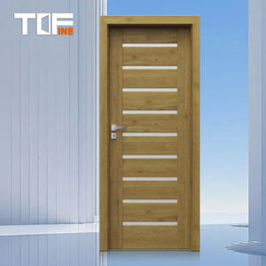 Venta al por mayor Metal Negro <span class=keywords><strong>Caoba</strong></span> Chapa Roble Núcleo Sólido Madera Interior Aluminio Acero Vidrio Mármol <span class=keywords><strong>Puertas</strong></span> con Marcos Mdf y Carcasa - Product Image 4