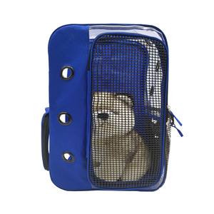 Pet bag PVC <b>backpack</b>, <b>cat</b> supplies, space capsule dog <b>backpack</b>, portable style, large capacity, hand-held - Product Image 5