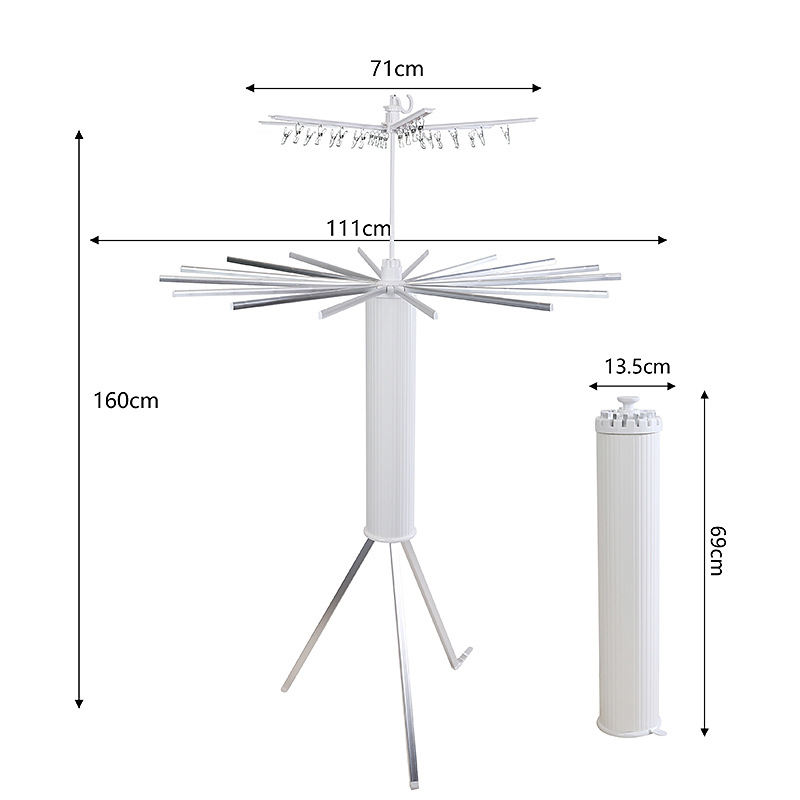 White-Aluminum-3 Legged-2 layer