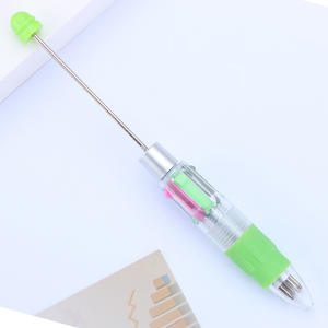 Prix usine mode haute qualité à la mode quatre couleurs stylo perlé bricolage stylo cadeaux promotionnels - Product Image 4