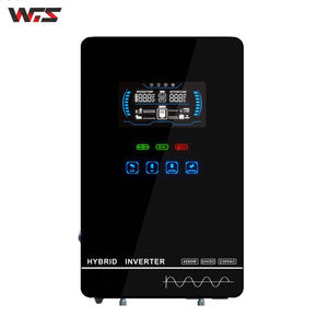 Convertisseur solaire à onde sinusoïdale pure 4KW 110V avec contrôleur MPPT intégré 140A, convertisseur monophasé basse fréquence pour système solaire hybride - Product Image 1