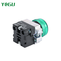 Feu de signalisation LED de type YOGU XB2-BV6 avec boîtier chromé