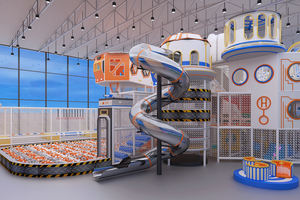 Kira kapalı yumuşak oyun oyun ekipmanı plastik slayt köpük topu çukur yumuşak oyun topu çukur oyun topu havuzu kapalı oyun alanı - Product Image 2