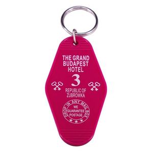 <b>Custom</b> Plastic Keychain Accessories Vintage Hotel Motel Keychain Blank Car Keyrings, Full Color <b>Key</b> Tag with Business Logo - Product Image 5