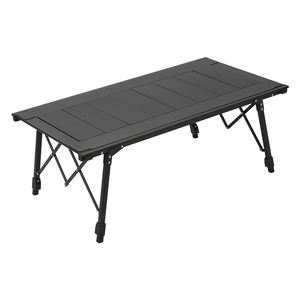 New Arrival Wholesale Outdoor Multifunctional Light Weight Portable <b>Folding</b> Aluminium Alloy Picnic Camping IGT <b>Table</b> - Product Image 2
