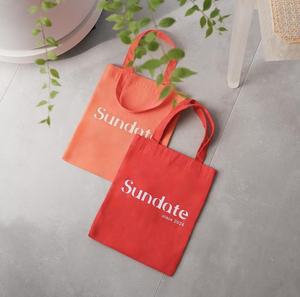 Bolsa de Hombro de Lona de Gran Capacidad con Logotipo Personalizado Simple, para Fin de Semana, Picnic o Compras, Hecha en China - Product Image 4