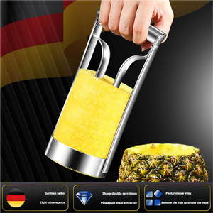 Groothandel Veilige Roestvrijstalen Ananas Picker Mes Eye Peeler Ananas Corer Peeling Ananas Mes Snijder Corer Fruit Tool - Product Image 2