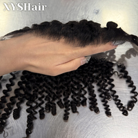 Cheveux bouclés birmans bruts, échantillon gratuit paquet de cheveux humains vierges cambodgiens droits, vente en gros de 100% cheveux bruts vietnamiens non transformés