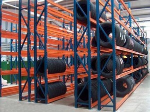 Eyda Hoge Kwaliteit 5-laags Staalversterkt Poedercoating Corrosiebestendig Garage Bandenrek Verticale Organisatie Gereedschapsrek - Product Image 2