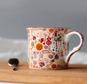 Ustom-<span class=keywords><strong>tazas</strong></span> de cerámica para Navidad, <span class=keywords><strong>tazas</strong></span> de porcelana con el mejor <span class=keywords><strong>precio</strong></span> y calidad para café, té y leche - Product Image 3