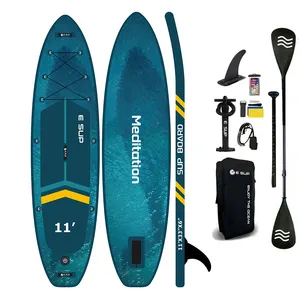 Opblaasbaar Paddleboard Voor Volwassenen, Stand-Up Paddle Hoge Kwaliteit Zachte Top Surfplank Voor Surfen