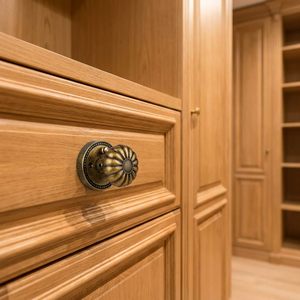 Kenop Pintu dan Furnitur Gaya Klasik Mewah Nordik Buatan Tangan dengan Ukiran / Kenop Logam untuk Furnitur dengan Harga Termurah - Product Image 1