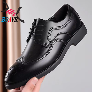 Zapatos de Cuero Brogue para Hombre, Estilo Británico, para Negocios Formales, Tallas Grandes (38-48), Novedad 2025 - Product Image 6