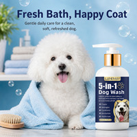 Shampoing pour chiens 5-en-1 en gros : Désodorisant, hydratant en profondeur, multi-effets – Fournitures de toilettage pour animaux en vrac