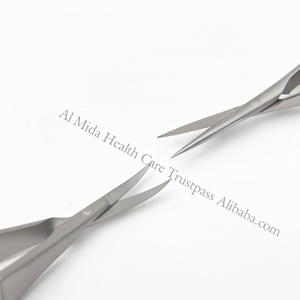 Microscisor de resorte de acero inoxidable de alta precisión Al Mida, juego de instrumentos médicos quirúrgicos manuales, base de instrumentos quirúrgicos - Product Image 1