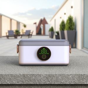 Boîte à bento électrique intelligente chauffante personnalisée avec recharge USB, conteneur alimentaire en acier inoxydable alimenté par batterie - Product Image 6