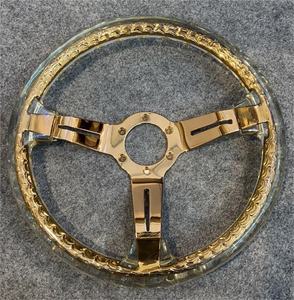 Tiypeor phổ quát tùy chỉnh 14 inch trong suốt đua xe sửa đổi tay lái - Product Image 3