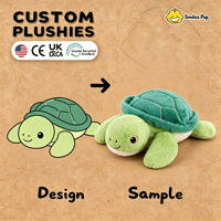 Peluche personnalisée tortue Gnomantic lestée, coussin en peluche pour enfants, cadeau tortue de mer pour garçons et filles