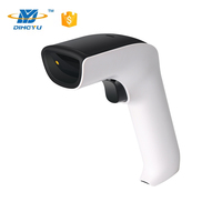 Escáner de Códigos de Barras 1D 2D DYscan DS6510B, Lector COMS Inalámbrico Portátil, Compatible con Pantalla, Almacén, Biblioteca, Supermercado