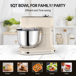 เครื่องผสมอาหารเชฟโทรนิค โปรเฟสชั่น 5 ลิตร 1500 วัตต์ 12 ระดับความเร็ว พร้อมฟังก์ชั่นชั่งน้ำหนัก สำหรับการหมักอาหาร เครื่องครัวขนาด 5 ลิตร - Product Image 5