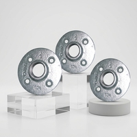 Système d'incendie à jet d'eau à basse pression, galvanisé à chaud, avec raccord flexible de haute qualité en fonte malléable, à bride BSPT/NPT