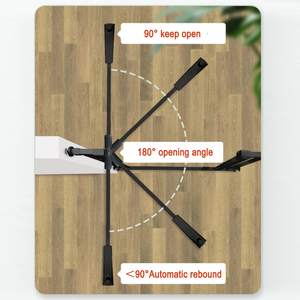 Barrière de sécurité moderne en acier au carbone et ABS pour animaux de compagnie, clôture pour <span class=keywords><strong>chien</strong></span>, barrière d'escalier intérieure pour la sécurité des enfants, avec porte bidirectionnelle et espacement de 3,5 cm - Product Image 3