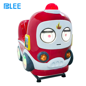 Nouveaux parcs d'attractions camion <span class=keywords><strong>de</strong></span> pompiers jeu vidéo d'arcade à jetons enfant musique balançoire Machine fibre <span class=keywords><strong>de</strong></span> verre Kiddie manèges Machine à bascule - Product Image 3