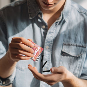 調節可能な呼吸瞑想チューニング、再利用可能、詰め替え可能、携帯用、禁煙エッセンシャルオイル、無煙エアペンダントインヘラー - Product Image 4