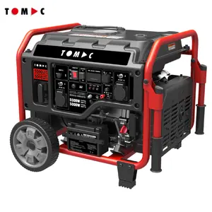 TOMAC 5500W Portable Open Frame Gasolina Inversor Gerador