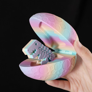 <span class=keywords><strong>Huevo</strong></span> <span class=keywords><strong>Sorpresa</strong></span> con <span class=keywords><strong>Dinosaurio</strong></span>, Diseño <span class=keywords><strong>de</strong></span> Dragón Adorable, Adorno <span class=keywords><strong>de</strong></span> Pascua, Juguete Infantil Impreso en 3D, Regalo Creativo para Escritorio - Product Image 4