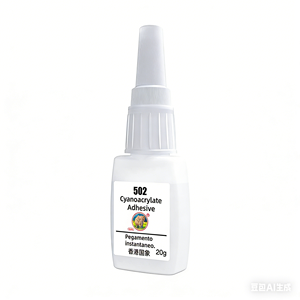 Adhésif cyanacrylate zyx Guo elephant 502 20g, colle instantanée pour la réparation du plastique, du verre, du bois et d'autres matériaux - Product Image 1