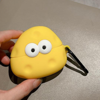 Coque Souple en PVC Mignonne et Amusante, Protection Intégrale pour Airpods 4ème Génération 2024 avec Annulation Active du Bruit