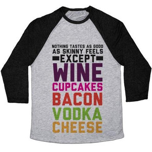 Nada sabe tan bien como esta camiseta de béisbol unisex de mezcla triple - Product Image 2