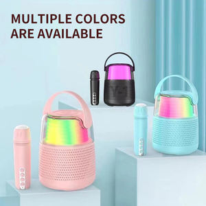 CyborisY1 BT altavoz de gama alta Bluetooth Audio pequeño hogar Ktv Karaoke micrófono niños cantando regalo Bluetooth altavoz columna - Product Image 6