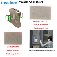 Uhf rfid nouvelle carte d'étiquette rfid intelligente passive 860-960MHZ HF 1K 13.56MHZ pour système de contrôle d'accès personnel d'antenne de lecteur longue portée