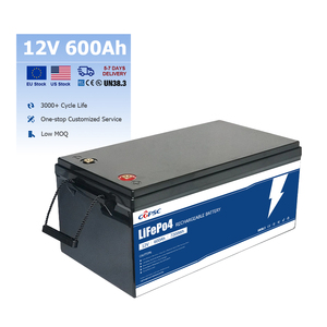 Batterie LiFePO4 à semi-conducteurs HD 12V 100/200/300/600Ah à décharge profonde, 3000+ cycles, pour camping-car, marine, moteur de pêche à la traîne, stockage sur réseau - Product Image 1