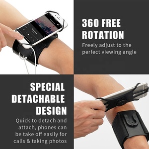 Supporto per Telefono da Polso Rotante a 360 Gradi per Palestra e Sport Fascia da <span class=keywords><strong>Braccio</strong></span> per <span class=keywords><strong>Cellulare</strong></span> da Corsa - Product Image 6