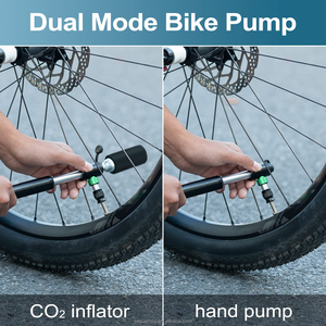 <span class=keywords><strong>Pompe</strong></span> à vélo double <span class=keywords><strong>action</strong></span> <span class=keywords><strong>pompe</strong></span> à air co2 pneus de vélo gonfleur de pneu gonfleur de pneu mini <span class=keywords><strong>pompe</strong></span> à vélo d'urgence - Product Image 2