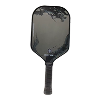 Maßgefertigter Carbon-Fiber Pickleball-Schläger 16mm MPP-Schaum-Racket für Training und Wettkampf