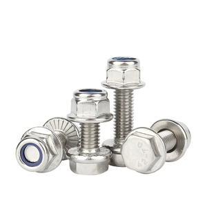 10.9 mạ kẽm Hex mặt bích đầu vít 12mm-50mm M6 x 10mm M8 M10 M12 M14 M16 hình lục giác mặt bích đầu bu lông màu kẽm 4.8 8.8 - Product Image 4