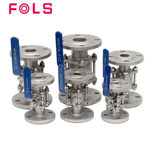 Conector de Bola de Acero Inoxidable de 3 Piezas con Rosca Hembra de 1/4"-4" 1000WOG para Soldadura a Tope - Product Image 3