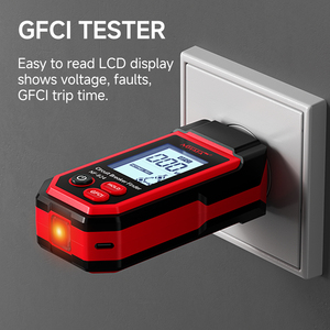 NOYAFA NF-824 Detector de Disyuntores y Enchufes GFCI con Detección de Voltaje NCV y Comprobador de Polaridad Eléctrica, Alta Precisión, 1 Año de Garantía - Product Image 5