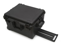 Valise à outils robuste OEM en plastique rigide, étanche IP67, antichoc, anti-poussière, écologique, avec roues pour patins en ligne, garantie 3 ans