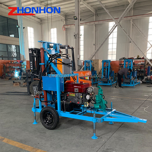 เครื่องเจาะบ่อน้ำแบบพกพา 50-<span class=keywords><strong>150</strong></span> เมตร สำหรับเจาะบ่อน้ำลึก เครื่องเจาะบ่อน้ำแบบหมุน สำหรับพืชผลในพื้นที่แห้งแล้ง - Product Image 6