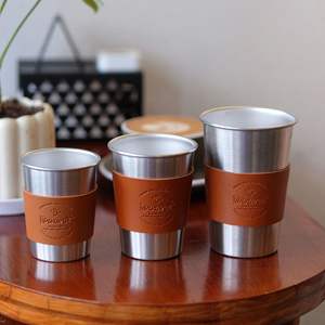 Mug en acier inoxydable de luxe Atlas avec logo personnalisé - Isolation thermique, écologique et portable, gobelet de camping pour une utilisation en extérieur - Product Image 3