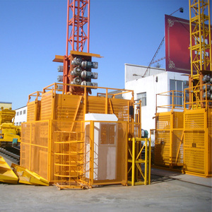 Kualitas Tinggi Ganda Kandang Kecil Konstruksi Kargo Lift Hoist Sc200/200 - Product Image 2