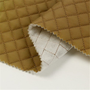 Tissu matelassé imperméable à motif diamant 100% polyester - Product Image 2