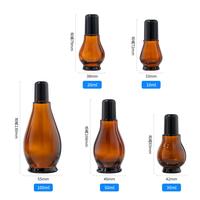 Nouveau style, en stock, flacons en verre à bille pour cosmétiques et soins de la peau, 50 ml