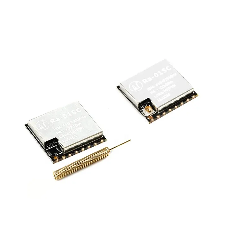 Ra-01 Ra-01SC לורה תדר מודול SPI UART ממשק LLCC68 433MHZ Wifi אלחוטי לשדר לורה מודול 433MHZ RF מודול