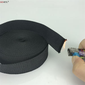 25mm 1 "FR Aramid kayış yüksek mukavemetli sıcaklığa dayanıklı Anti Cut alev geciktirici yanmaz dayanıklı Kevlars Aramid dokuma - Product Image 3